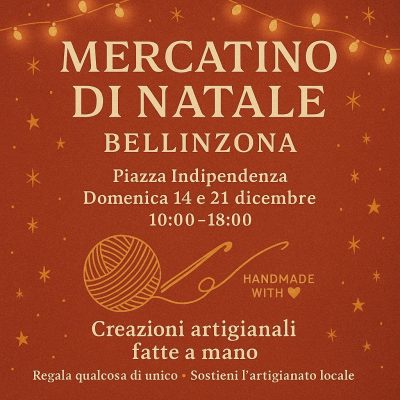 Mercatino di Natale Bellinzona dicembre 2025