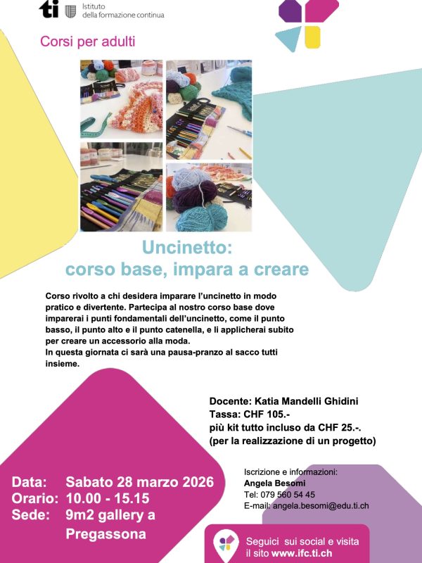 corso uncinetto base