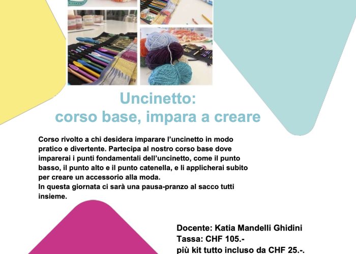 corso uncinetto base